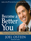Cover image for Become a Better You
